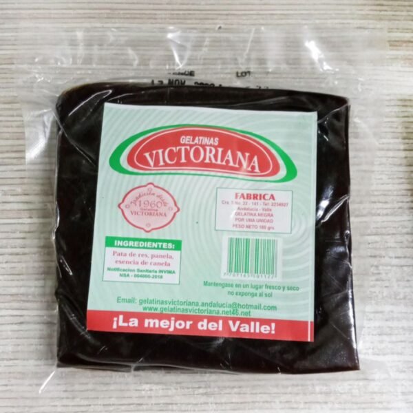 Gelatina Negra Victoriana