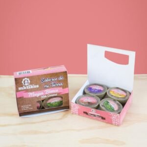 Manjar blanco sabores surtidos x4 Unidades